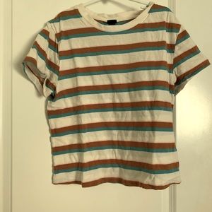 Boxy Striped T-Shirt